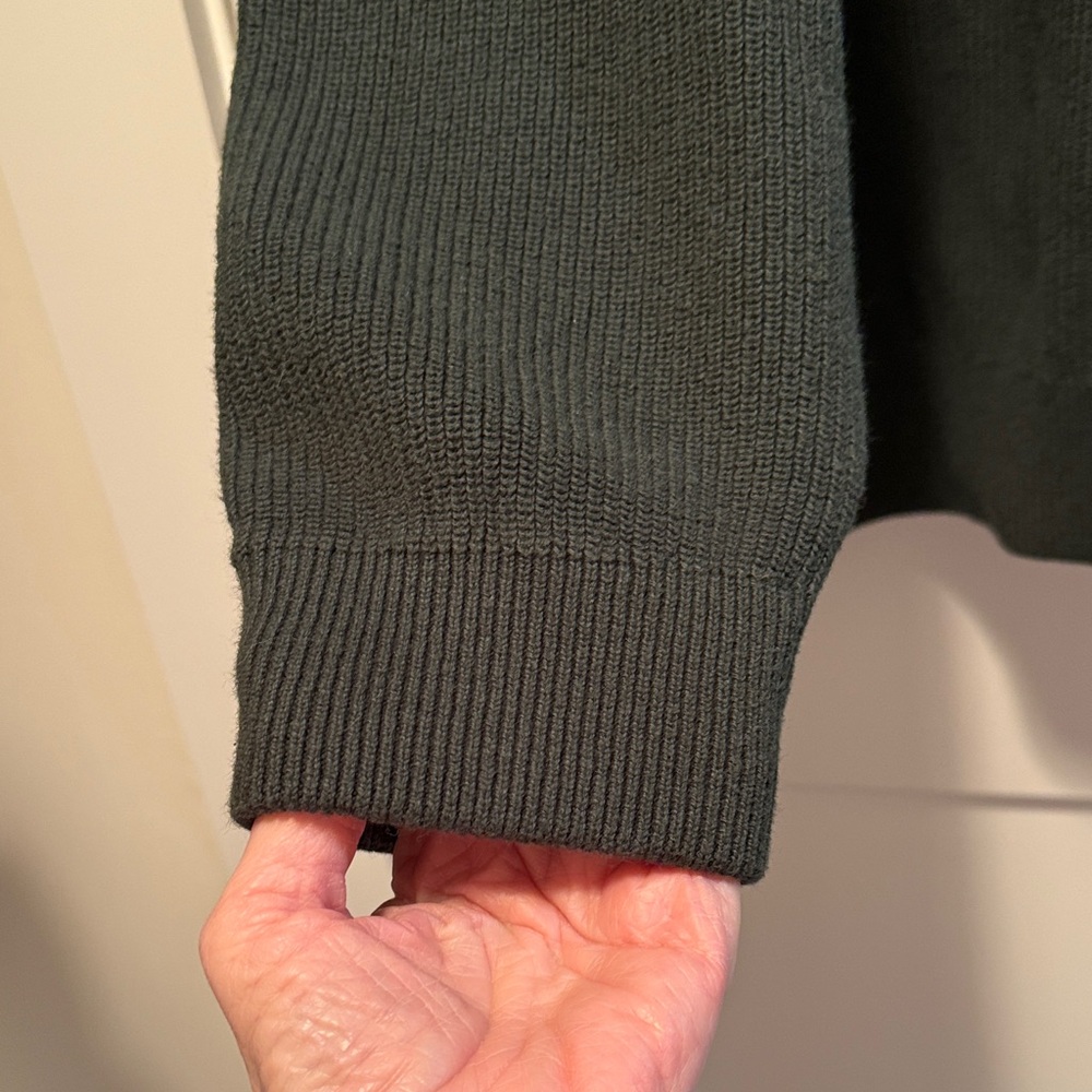 Eddie Bauer Men's Pine Green Crewneck Sweater size XL NWT - Picture 5 of 7